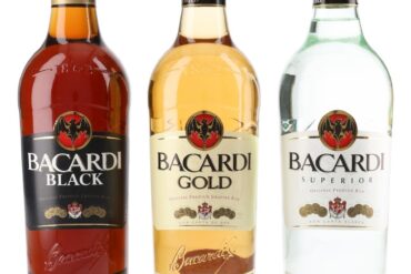 BACARDI (Gold, Black, or Lemon)