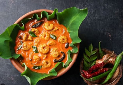 PRAWNS MANGO CURRY