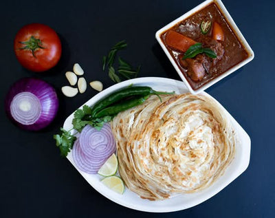 Porotta Chicken Curry