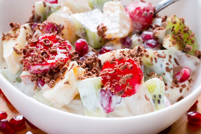 Fruit Salad with Custard